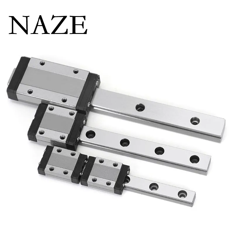 1PC High-quality MGN7C MGN7H Linear Rail Guide 150mm 200mm 300mm  400mm 450mm 800mm with 1PC MGN Slider.