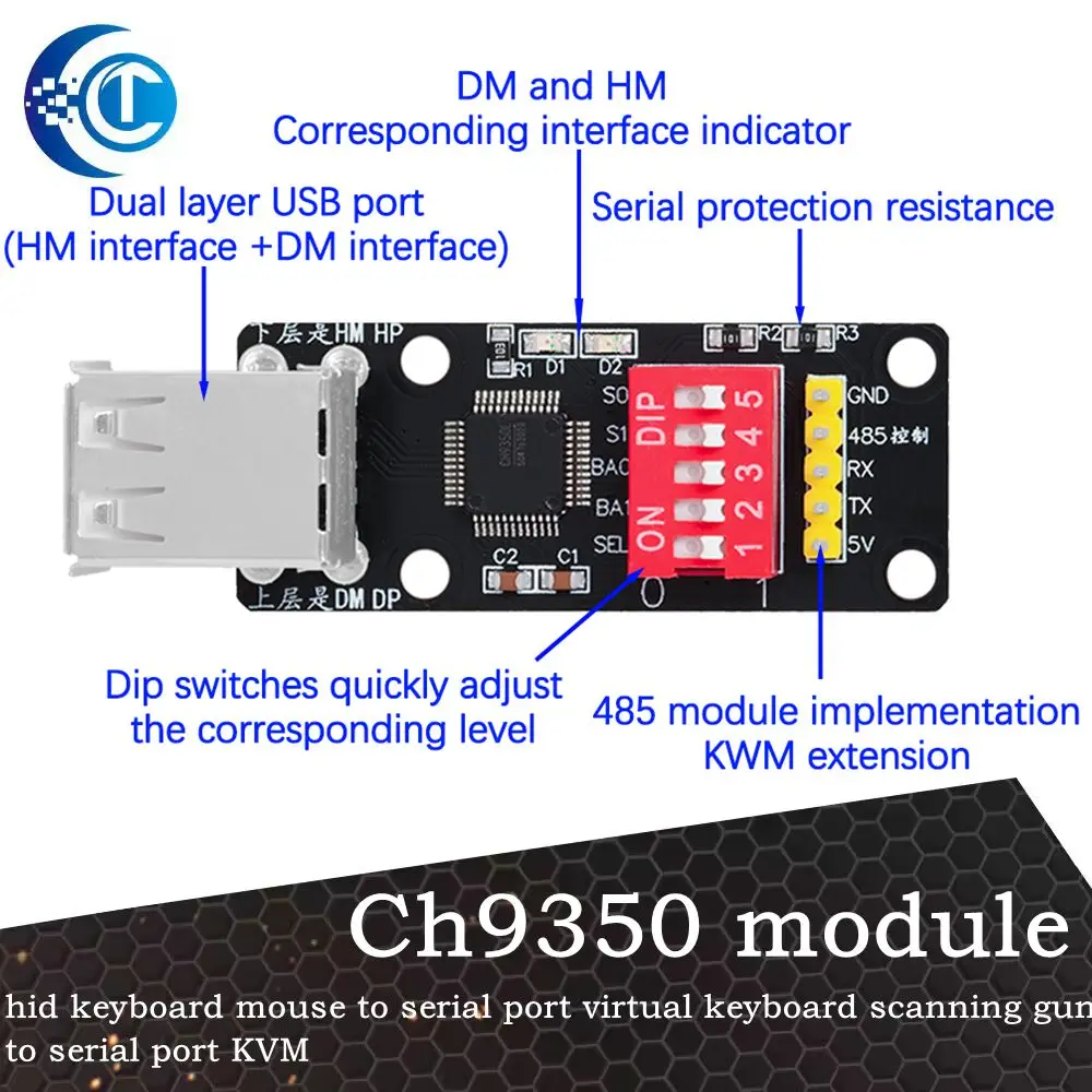 Ch9350 Module Hid K…