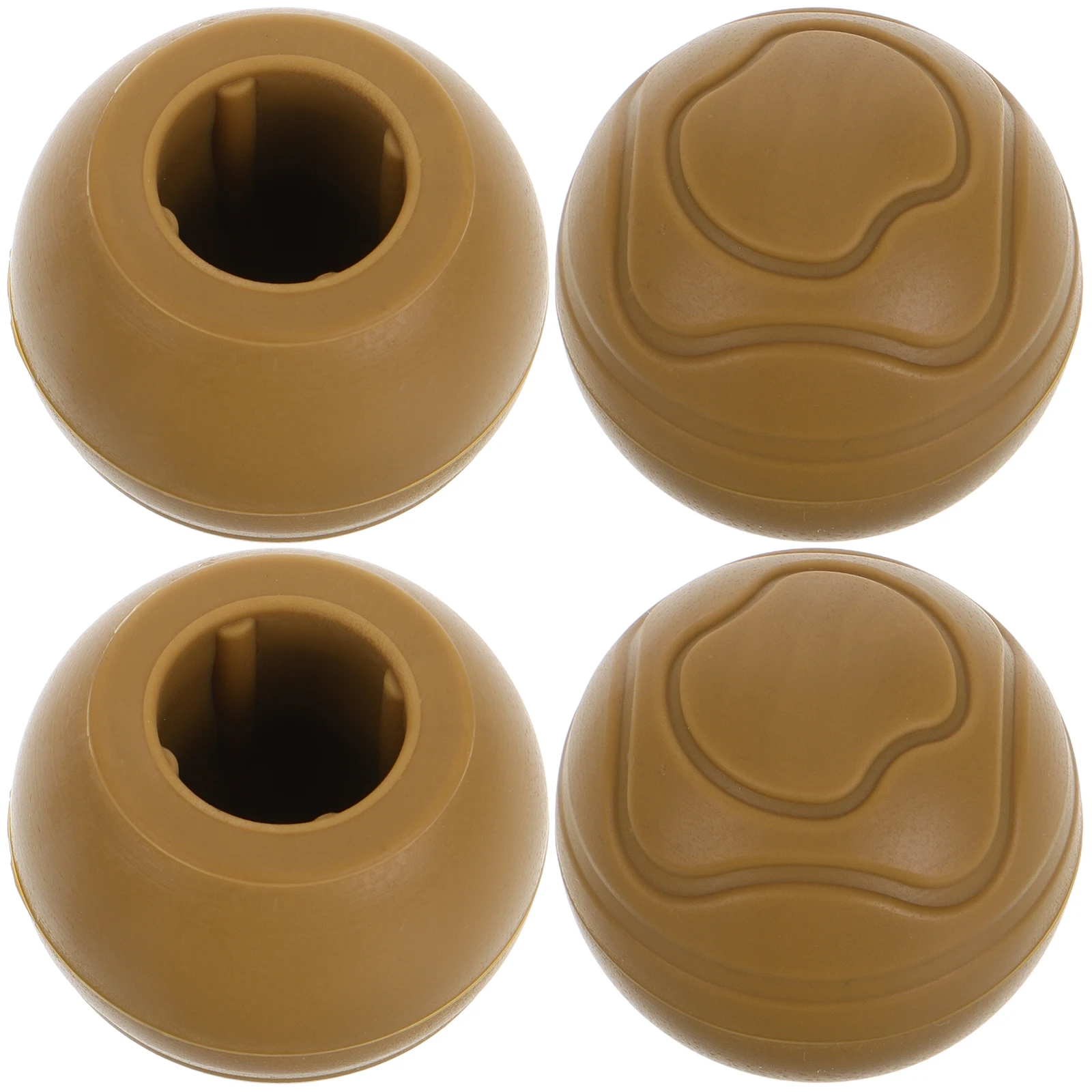 

4 Pcs Moon Chair Anti-sink Ball Floor Sliders for Furniture Silicone Protection Covers Legs Silica Gel Feet Pads to Floors Tile