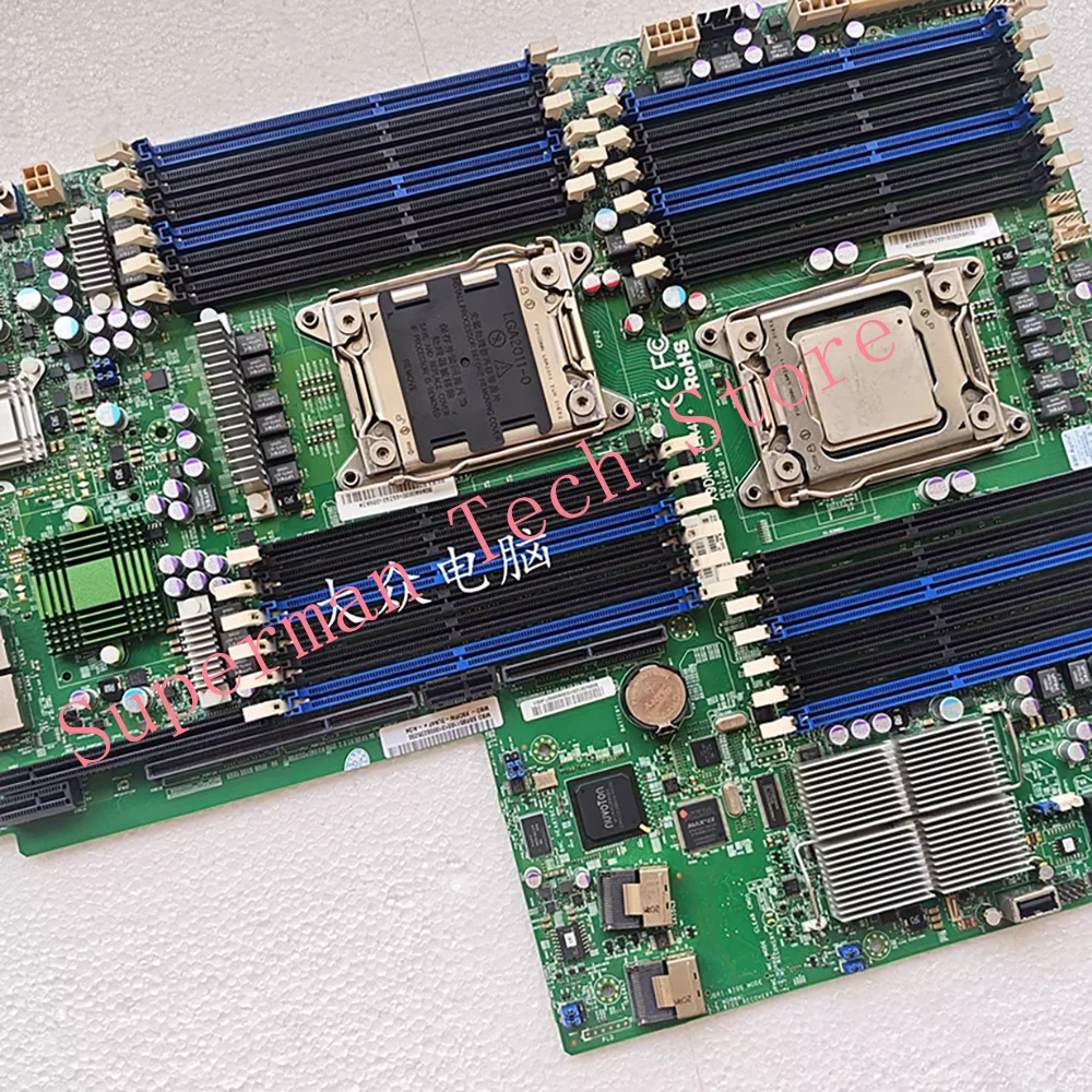 Stable Performance Server Motherboard DDR3 LGA2011 X9DRW-3LN4F+