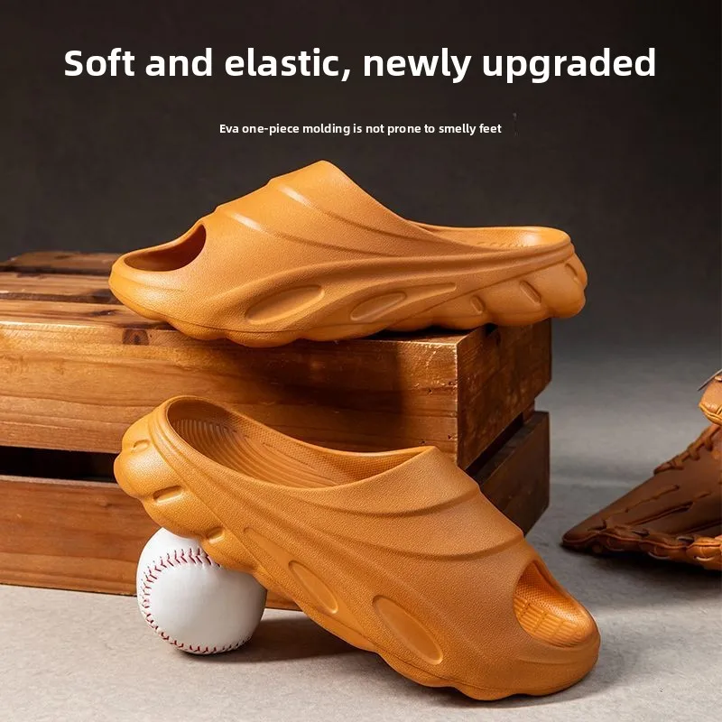 New Unisex Sports Sandals Non-slip Beach Slides Fashion Thick Bottom EVA Slides Soft Sole MenSlippers Summer Male Sandals