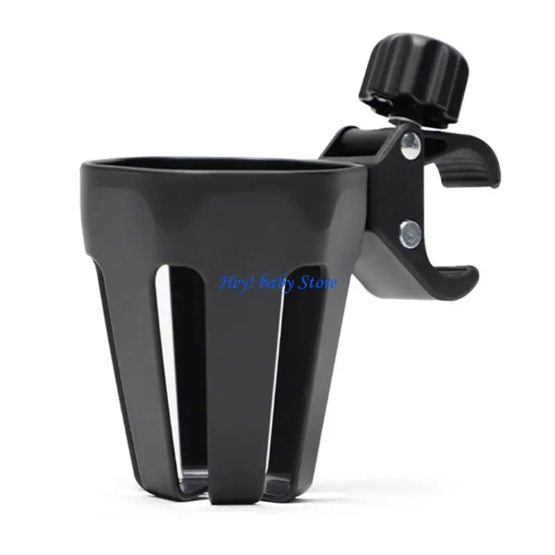 

Q1FE Multifunctional Baby Stroller Cup Holder for Most Pram Pushchair Carriage Mount