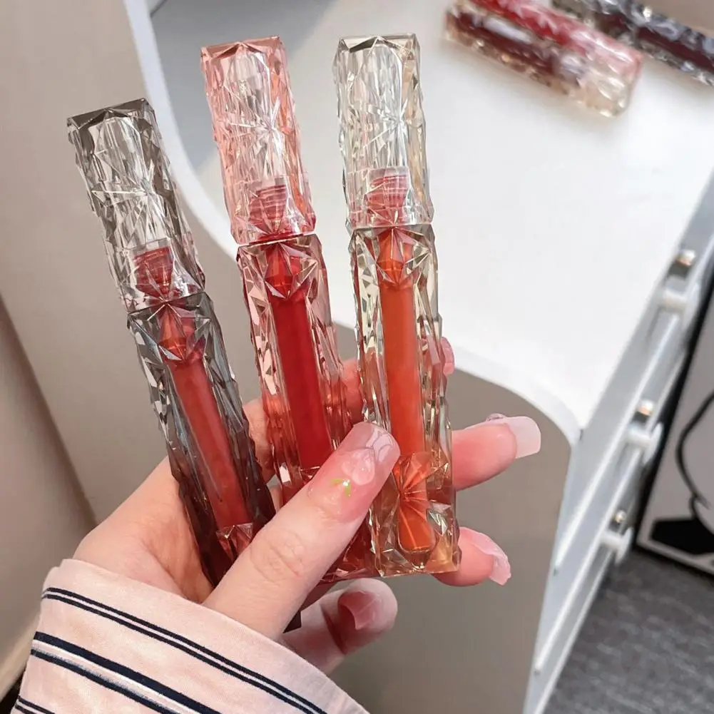 أحمر شفاه سائل مقاوم للماء يدوم طويلاً ، طلاء شفاه ، غير لاصق ، مرآة كوب ، ملمع شفاه مائي ، مكياج نسائي ، هدية مستحضرات تجميل