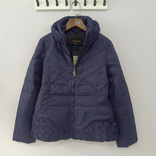 المرأة الشتاء الدفء مريحة سستة سليم صالح الوقوف الياقة لون نقي أسفل Jaet A875 تخفيف Sle طويل Sve منتظم...