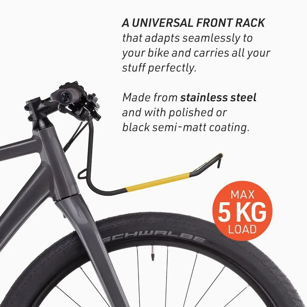 

Detachable Bike Basket Front Rack Spacious Storage Capacity Versatile Compatibility Bike Bag Luggage Shelf Free Assembly