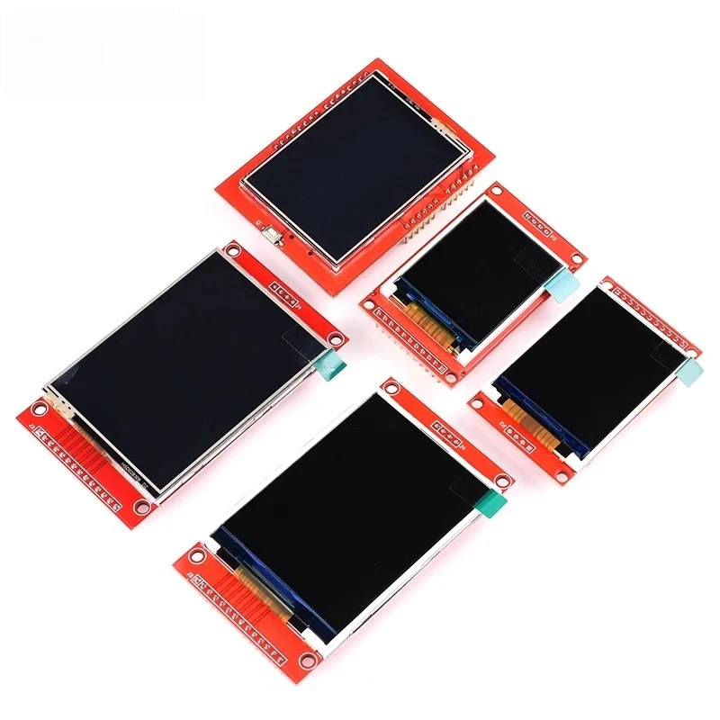 TFT LCD Display Module 1.44/1.8/2.0/2.4/2.8 inch IPS 7Pin SPI Screen ST7735/ILI9341 Driver Touch Panel 320x240 For Arduino ESP32