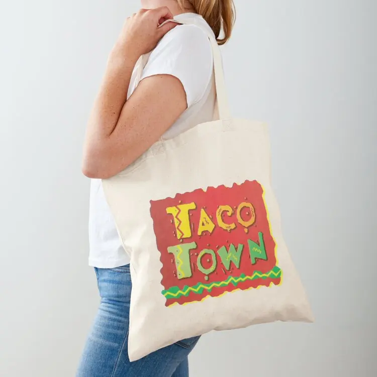 

Taco Town Tote Bag Large bags for women sacs de shopping Canvas shoulder bag shopper bag women