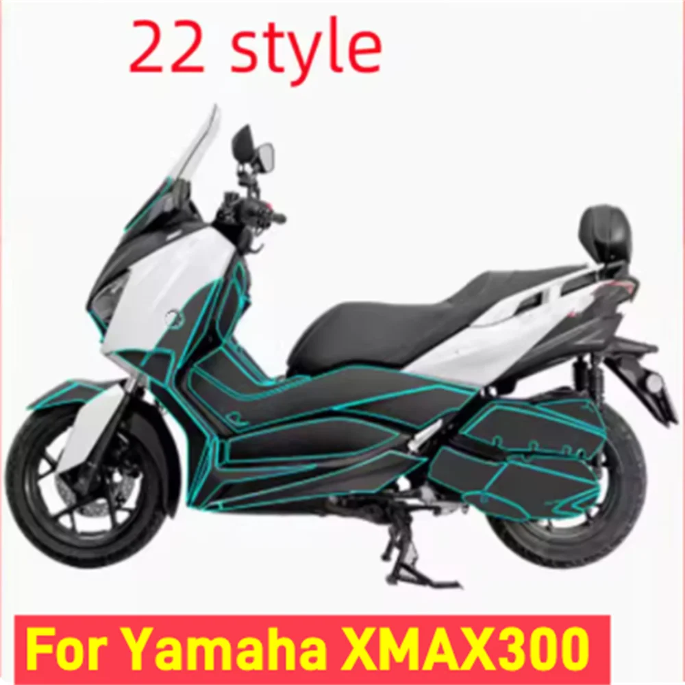 Body thickening armor sticker anti-wear sticker body protection sticker modified parts accessories For Yamaha XMAX300 XMAX 300