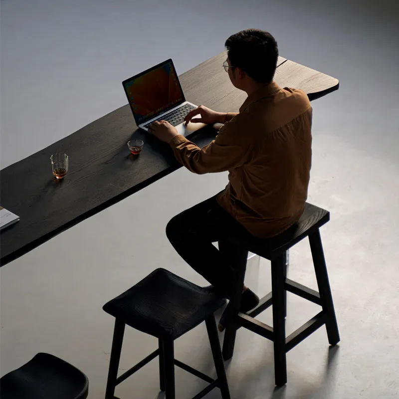 Nordic Wabi-sabi Style Desk Modern Living Room Floating Acrylic Wall Long Table Balcony Bedroom Furniture Плавучий Стол FYFD