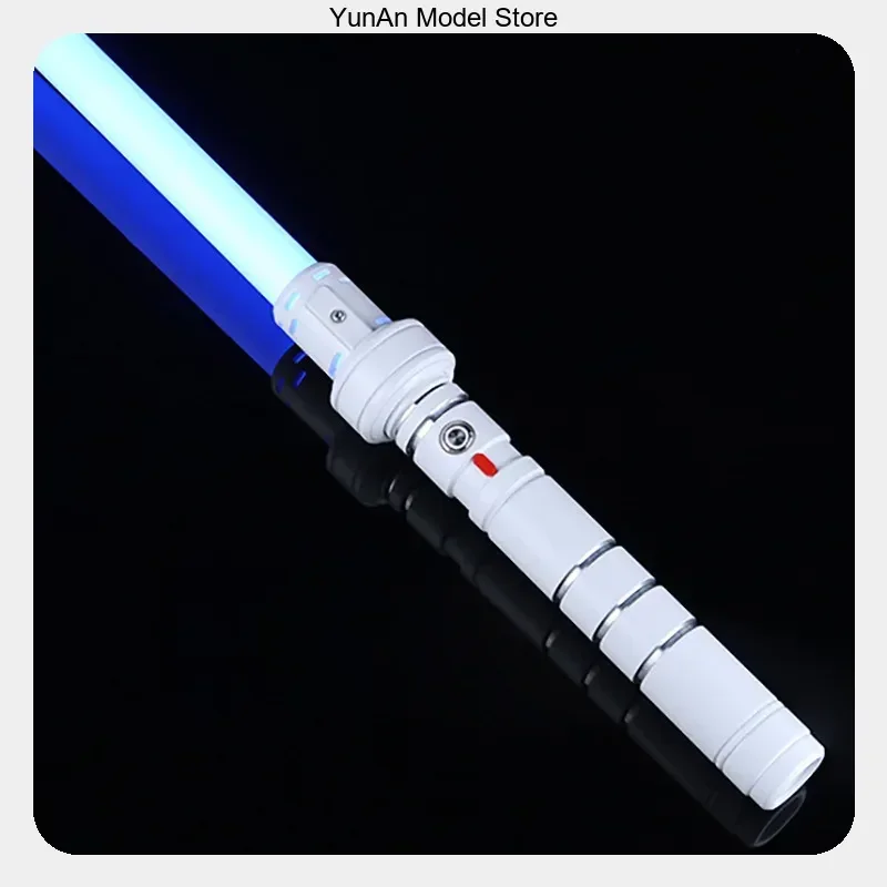 Metal White Pixel Color Changing APP Telescopic Luminous Sword High-End Toy for Cosplay Prop Gift