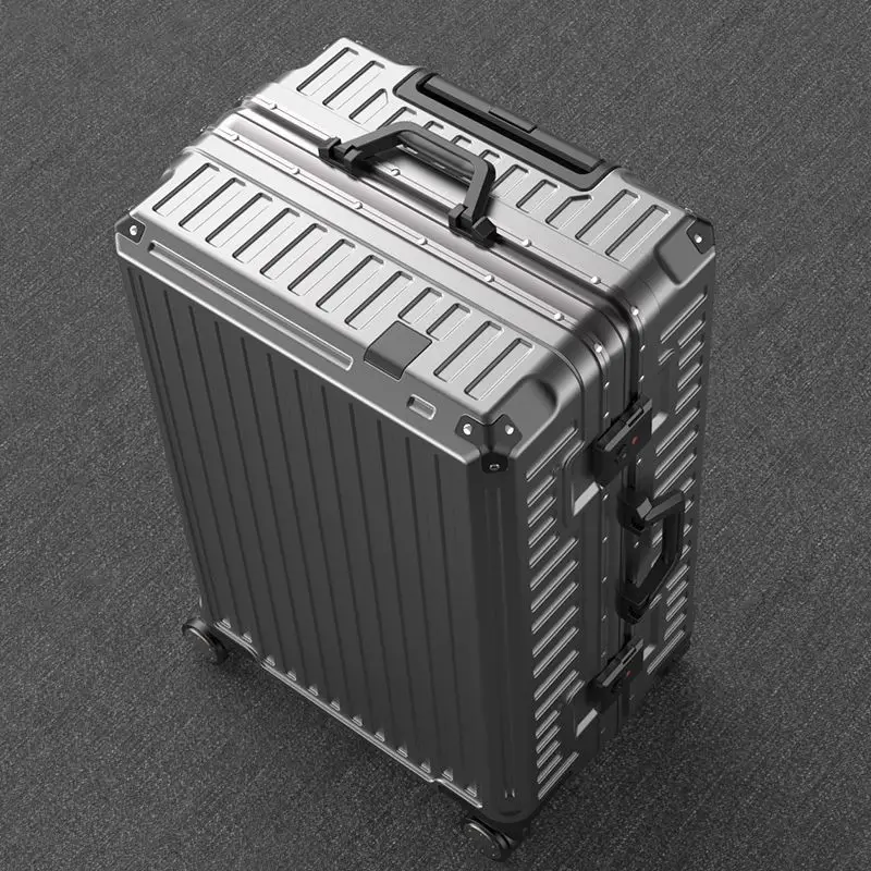 High Quality Luggage 26-32 Inch Large Capacity TAS Lock Aluminium Frame Suitcase  20'' Carry-on Suitcase 22''24''Trolle Case