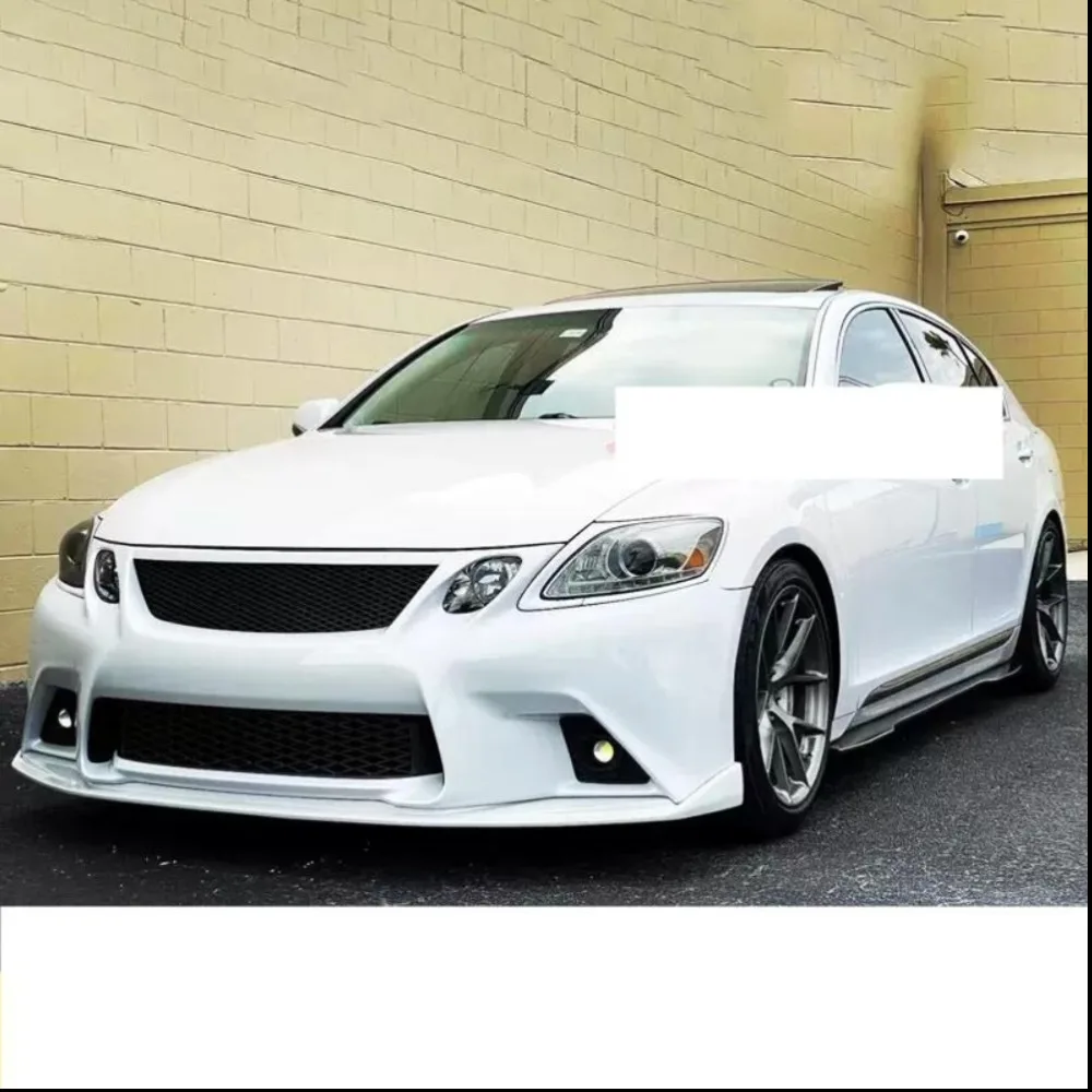 Car body kit surround Front bumper grill Front shovel fog lamp for Lexus GS300 GS350 GS430 modified FSport