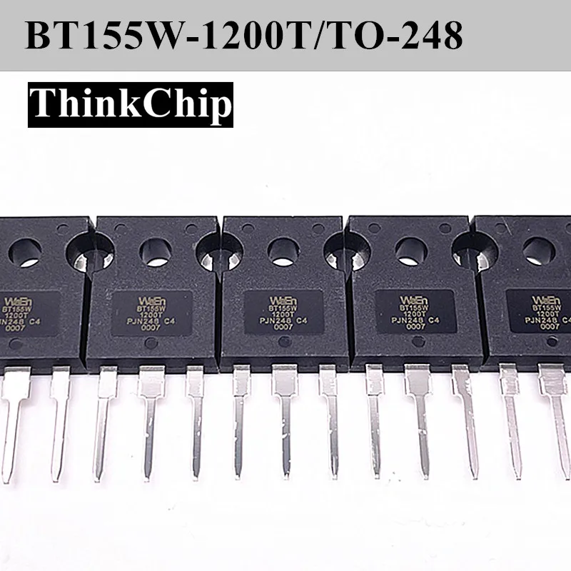 

(10pcs) BT155W-1200T TO-247 BT155W BT155 High Power Unidirectional SCR