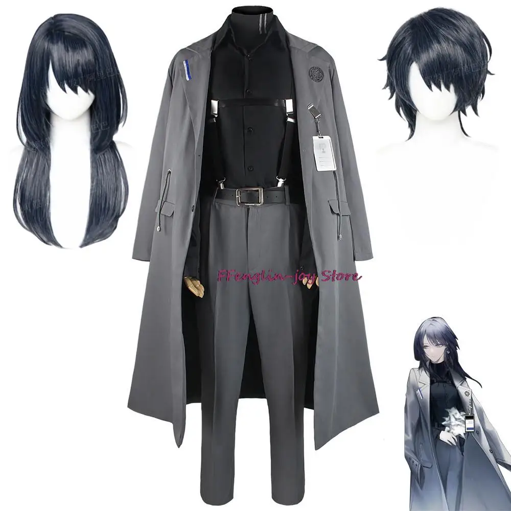 Game Path to Nowhere Cosplay Anime Director Costume Uniform Suit Halloween Party Outfot for Women Men