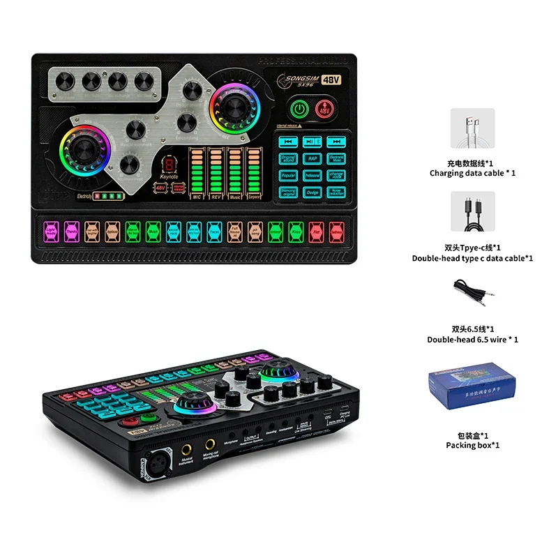 Ten items TLF Xtuga  SX96 New OTG Technology Quality XLR Input USB o Sound Cards & Mixers for Podcast Streaming