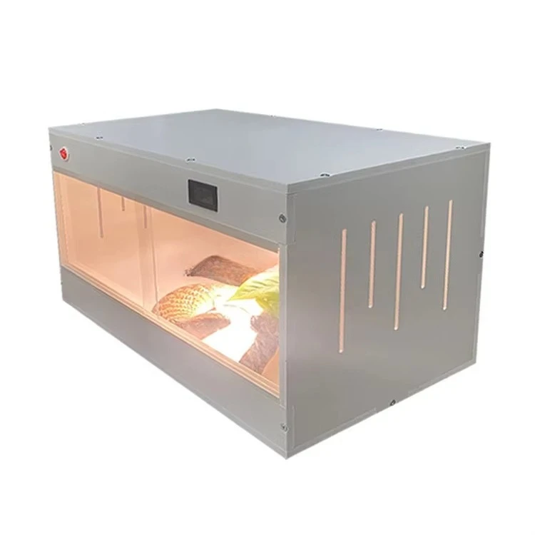 a forWholesale PVC Pet Box 50*30*30cm Reptile Shell Snake Leopard Gecko Tortoise Tarantula Lizard Breeding Cage, Accept Custom