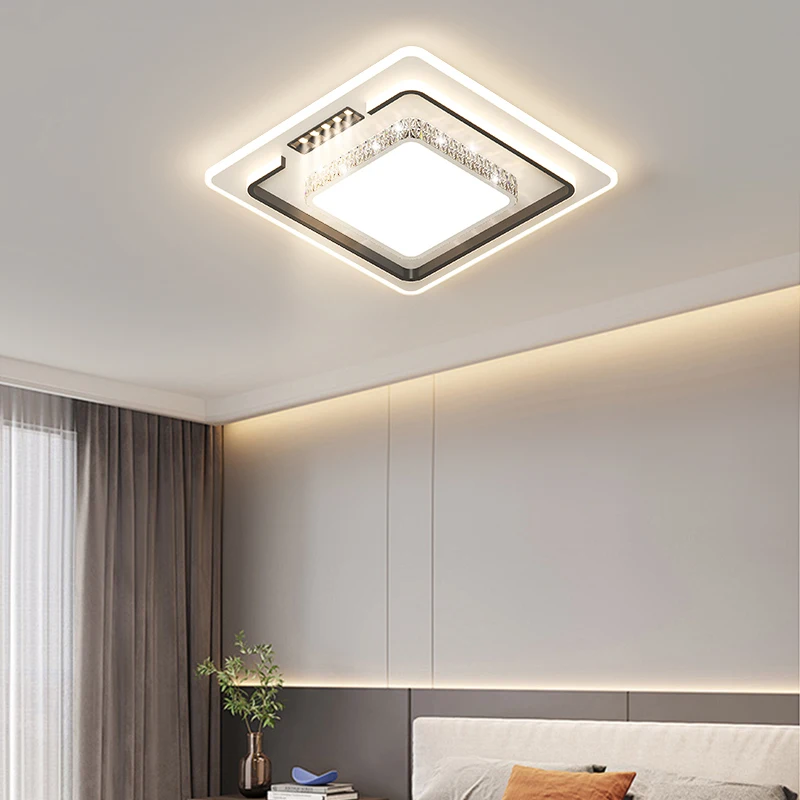 

Ultra Thin Minimalist Living Room LED Ceiling Light Bedroom Dining Room Light Ceiling Lamp Whole House Combination Lighting