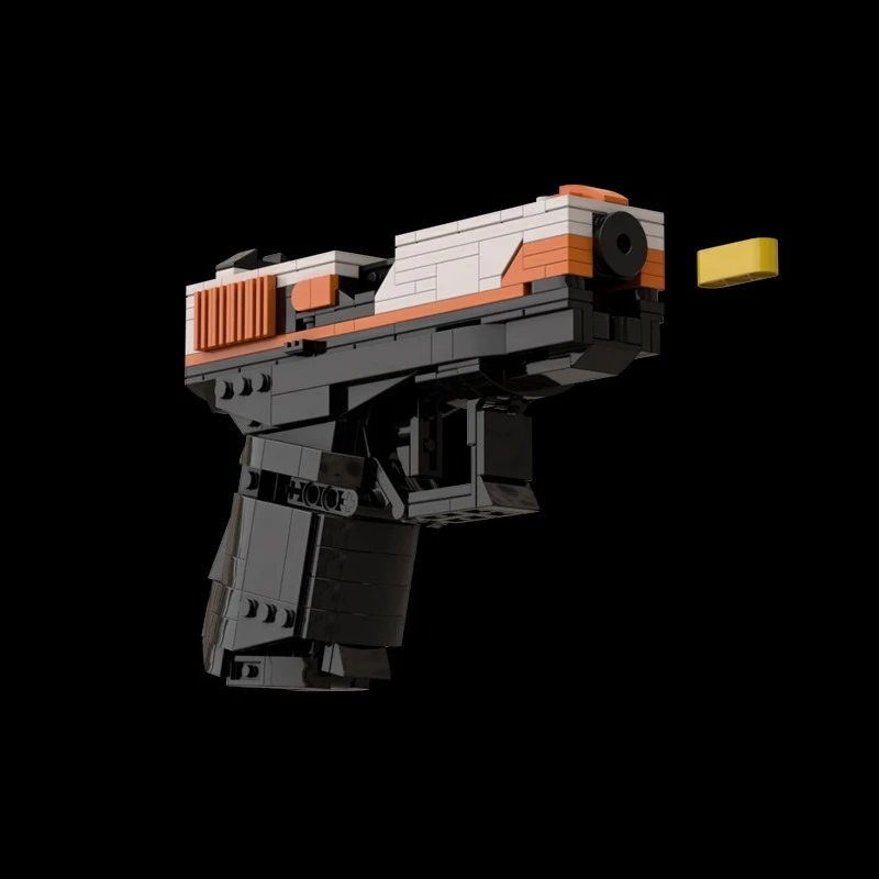MOC Toy Building Block Gun Assembly Shootable Difficult Csgo  Simov Adult Hobby Collecting Gift Bricks Toy