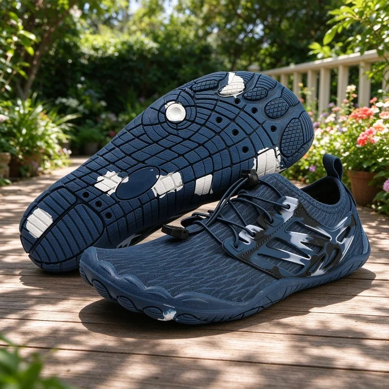 Men's fashion non-slip and wear-resistant multi-functional fitness shoes beach swimming shoes outdoor leisure sports men's shoes