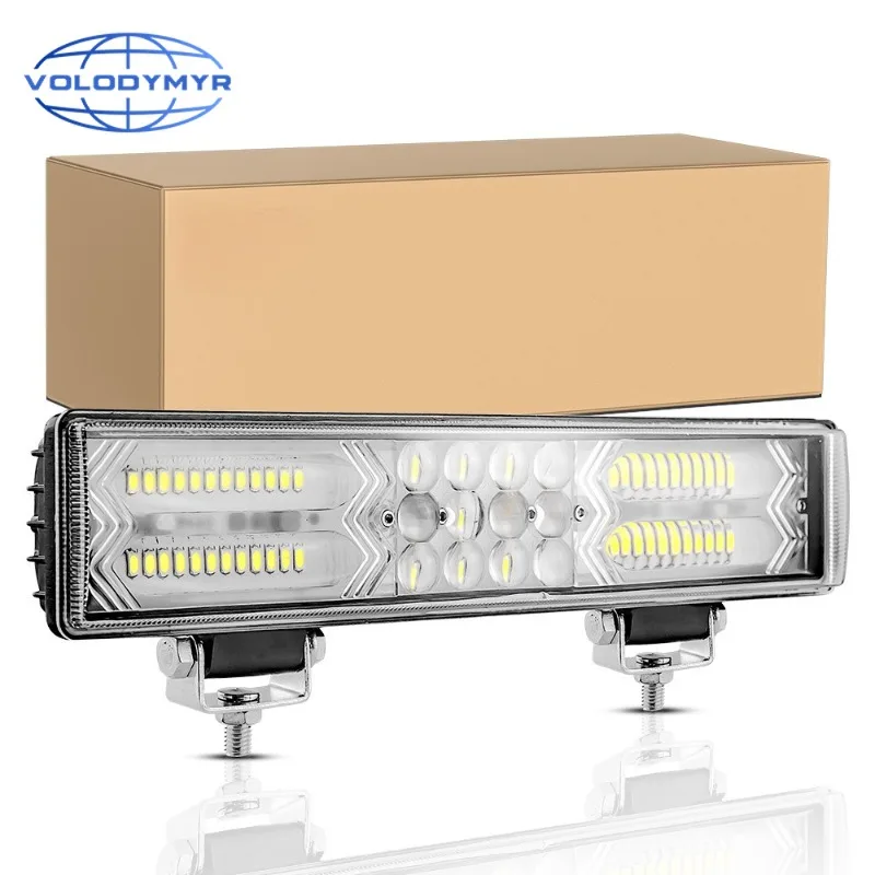 

Volodymyr Car LED Work Light Lens Model 12-Inch 60 Beads Long Strip Truck Auxiliary Light Modified Headlight