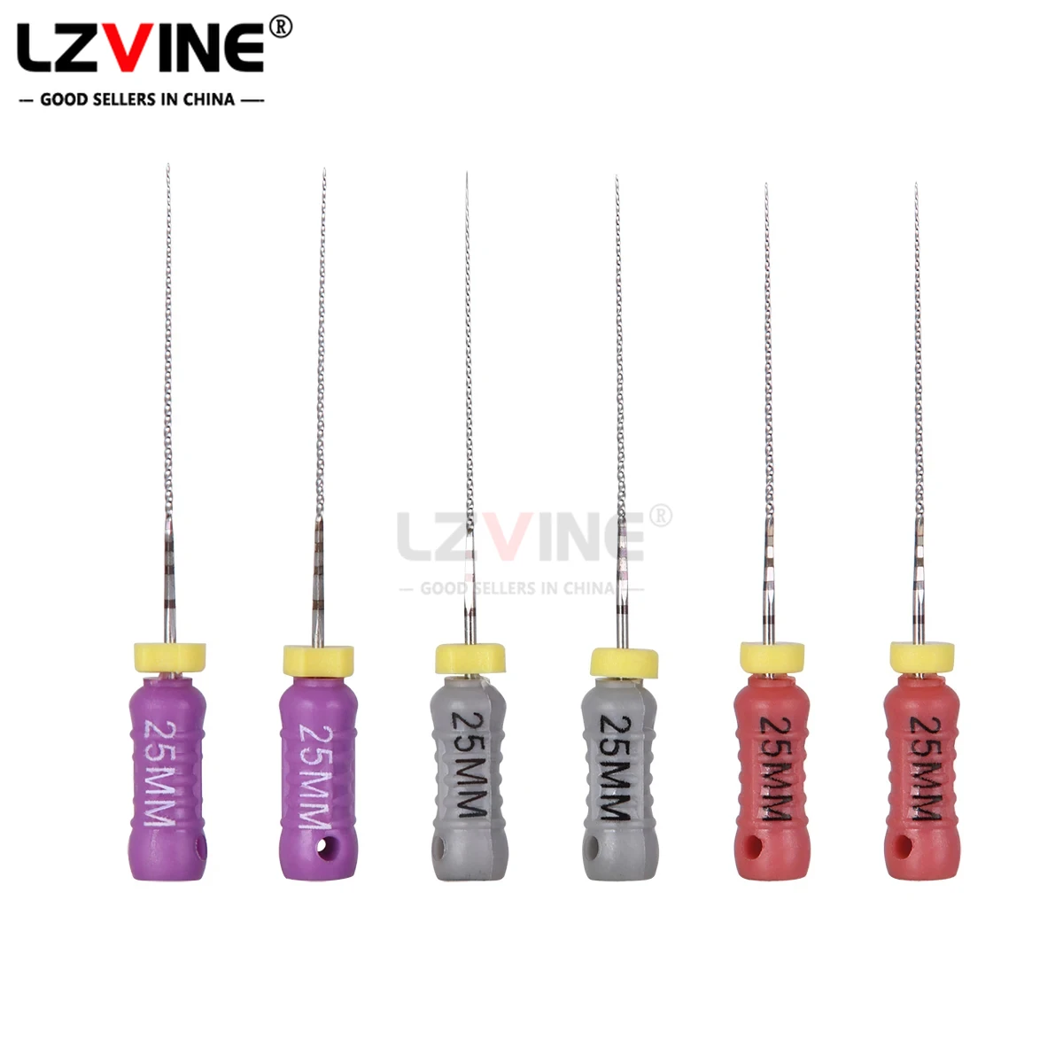 Dental C + files Endodontic Pilot Stainless Steel C Files 6-10# 6pcs/pack Root Canal File 25mm/21Dentistry Endodontia Treatment