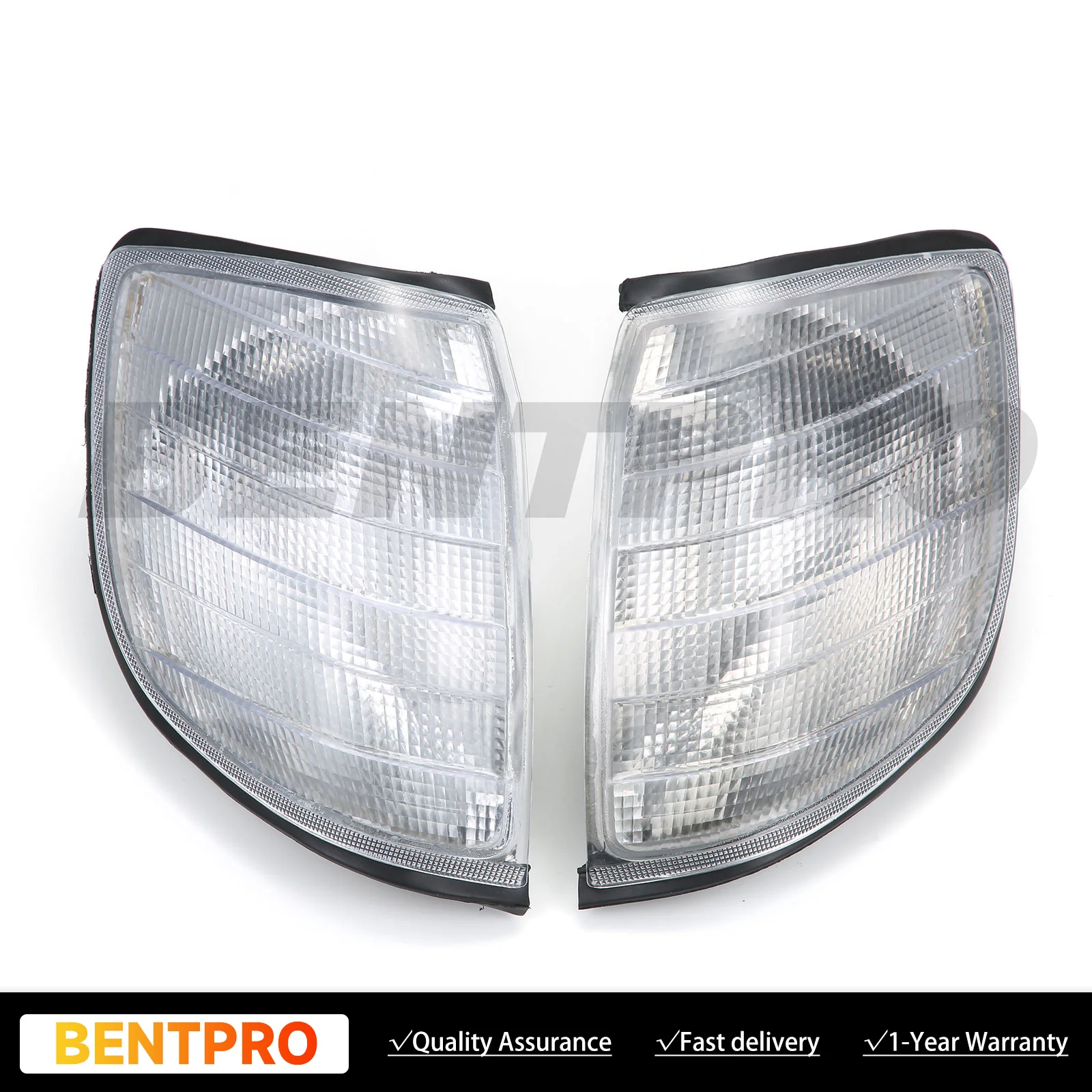 

1 Pair Front Turn Signal Corner Light For Mercedes MB S Class W140 1992-1999 1408260643 1408260543