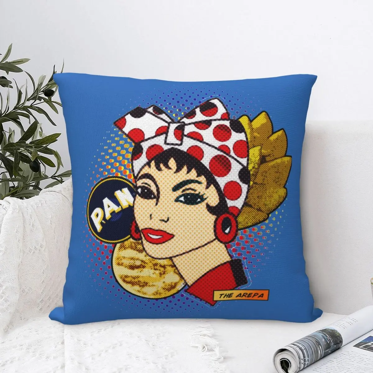 Venezuela Arepa I Eat Arepas Pillowcase Polyester Cushion Cover Decorations Venezuelan Throw Pillow Case Cover Home