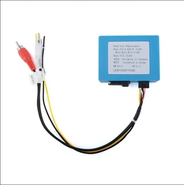 

Optic Amplifier Fiber-Optic Decoder Box For BENZ E/Cls/Clk/Class W211 w219 W171 W220 W230 W215 W209 B200 W203 Car Aux Optic Amp
