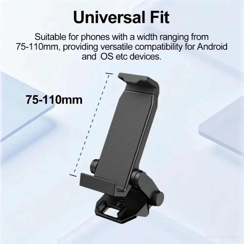 N05R For Gamesir Phone Holder Handle Bracket For Cyclone 2 For Cyclone Pro T4 PRO Controller Mobile Clip For Android IOS Devices