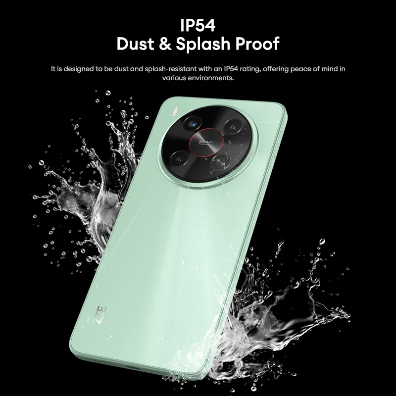 Nubia V70 Max Versione globale Telefono cellulare Fotocamera da 50 MP Display da 6,9 ''HD + 120 Hz Batteria da 6000 mAh Unisoc T7200 Telefono NFC octa-core