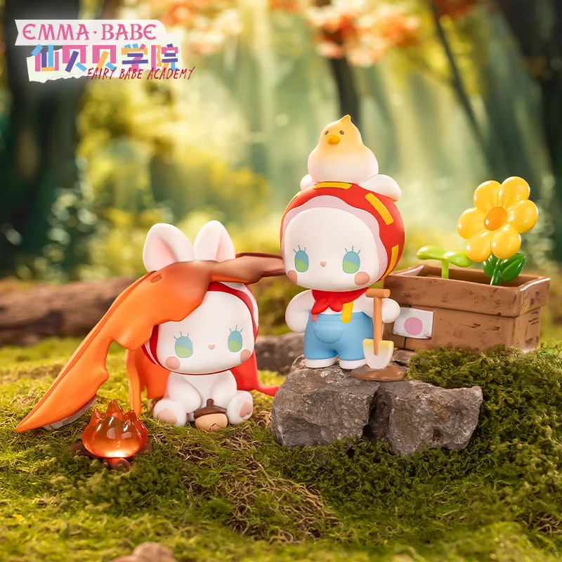 الصينية الأصلية أصيلة إيما سيكريت فورست شيان بيبي أكاديمية سلسلة صندوق أعمى العصرية لعبة تمثال الديكور هدية