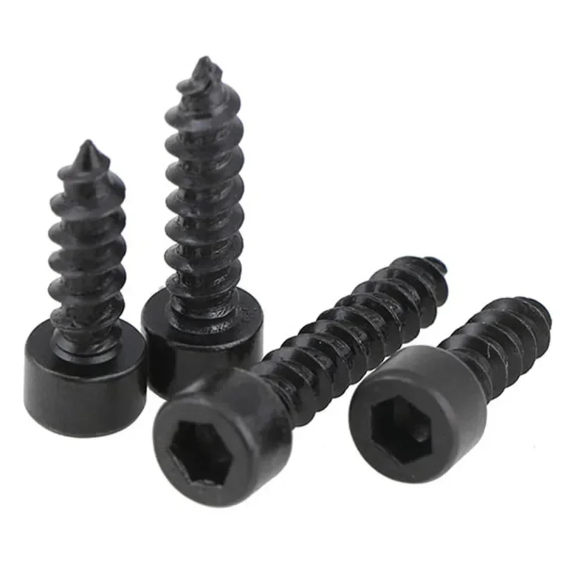 M2.6 ( 2.6mm ) Socket Head Cap Screw Self Tapping Screws High Tensile 8 Black Oxide NEW