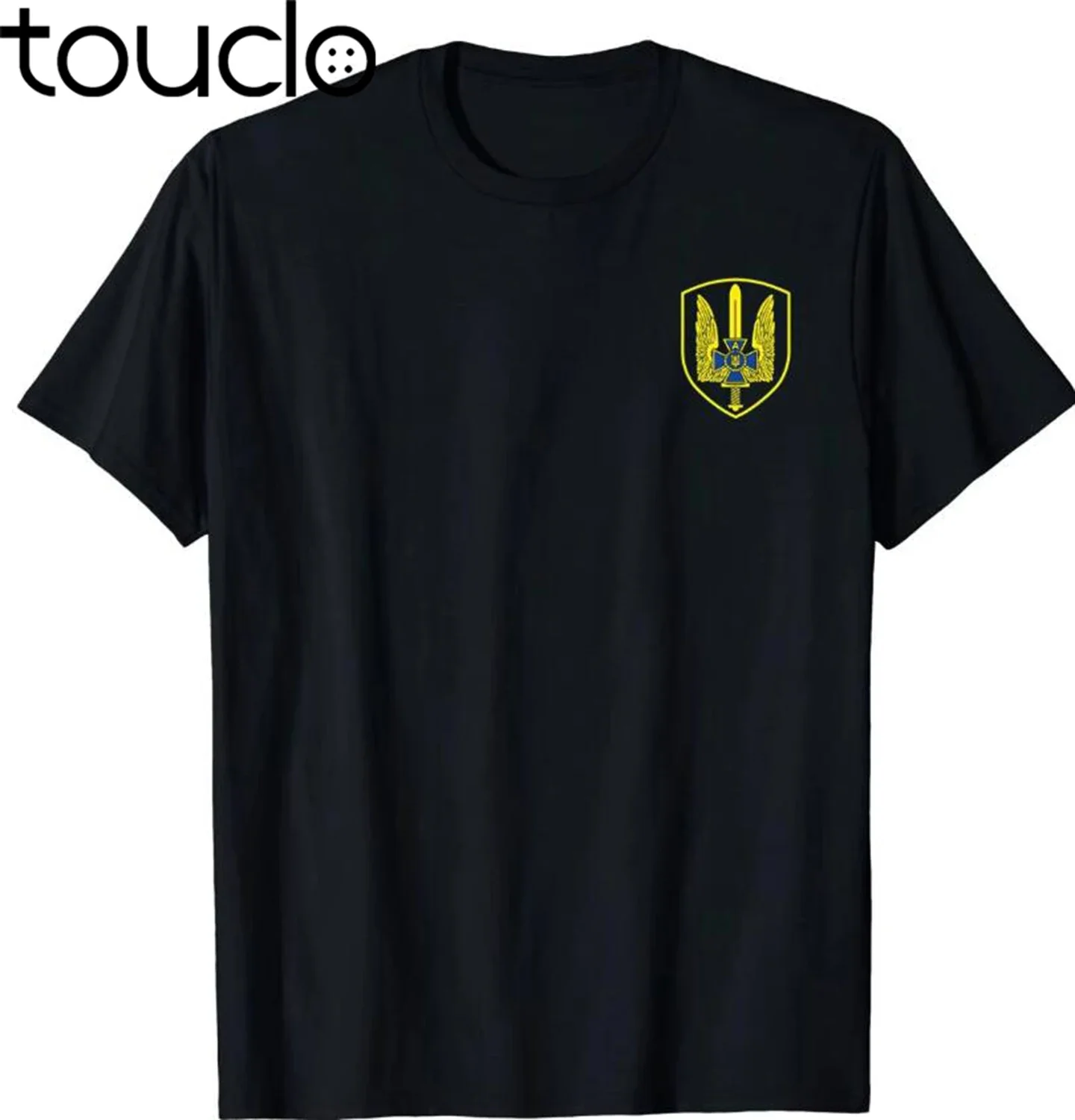 Футболка Sbu Ukraine Alpha Group Special Forces Spetsnaz с двусторонним дизайном, мужская, летняя, крутая, забавная, для фитнеса