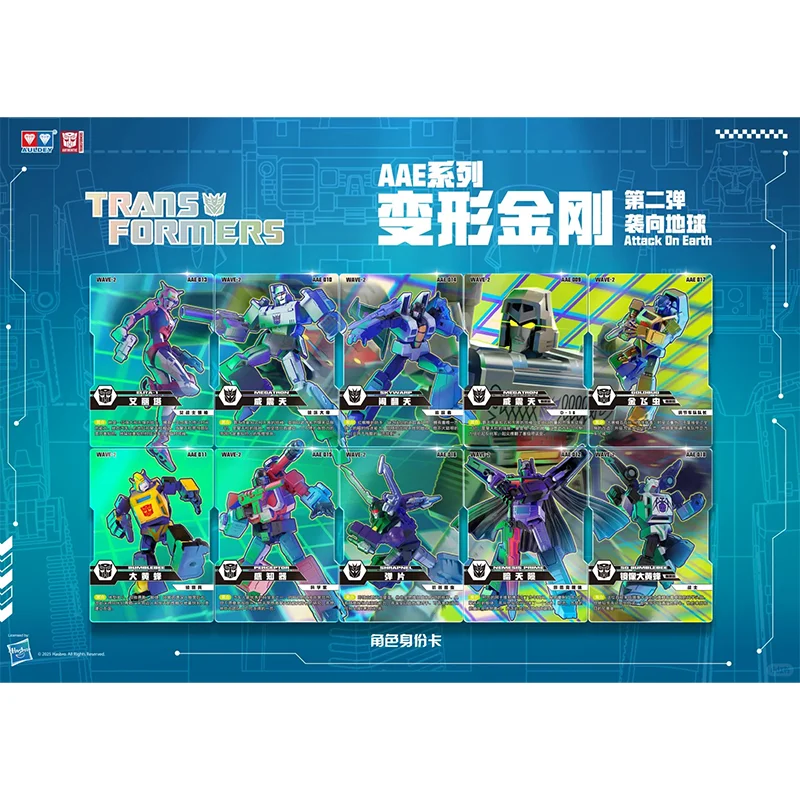 AULDEY AAE Transformers Blind Box, bewegliche Figur, detaillierte Farbe, Kinderspielzeug/Nostalgie, kompatibles Zubehör, Neuankömmlingsangebot