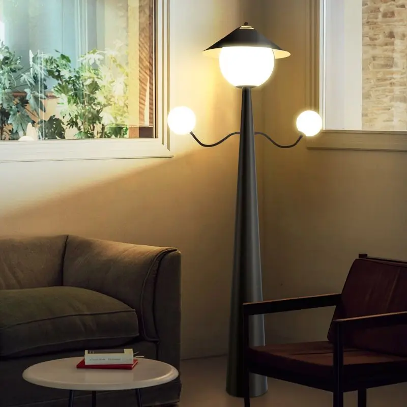 

Living room floor lamp sofa side villa creative art sales office model room hotel decorative lamps