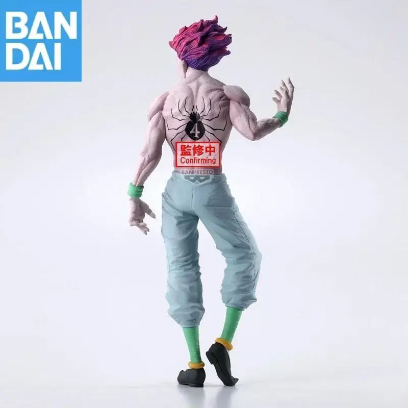 Bandai Namco Banpresto Hunter Hunter Grandista Hisoka Pvc 28Cm Anime Figures Toys Model Desktop Ornament Gift In Stock Genuine