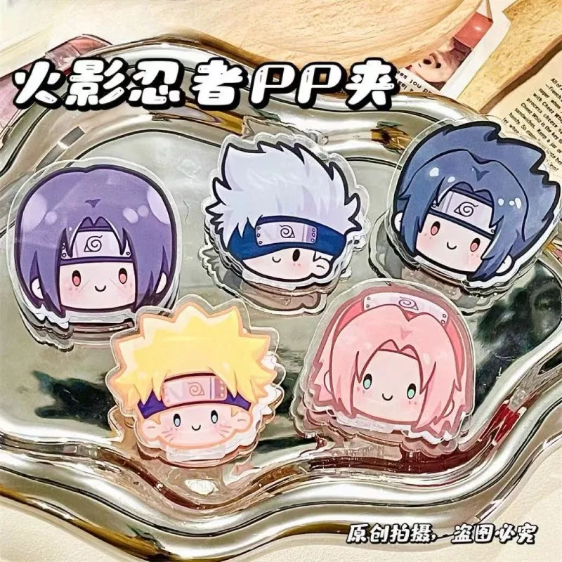 

Наруто, периферийные устройства японского аниме, акриловый зажим, уплотнительный зажим для закусок, креативные подарки на день рождения для друга, игрушка для мальчика