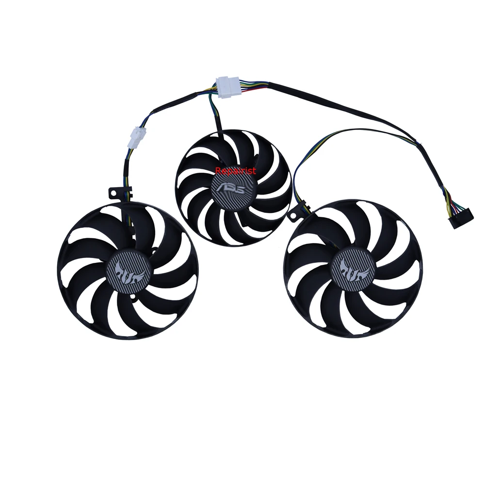 3Pcs/Set,CF9010U12D,Video Card Fan,GPU Cooler,For ASUS TUF3 RX 5700XT OC 8G EVO GAMING,TUF3 RX5600XT RX 5600 XT OC 6G EVO GAMING