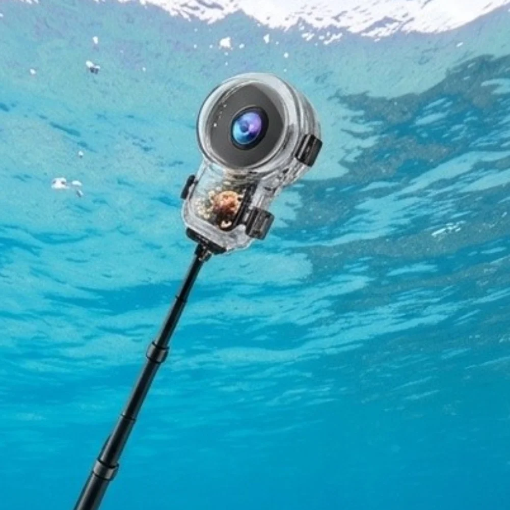Waterproof Underwater Diving Shell For Insta360 X6 Clear 360° Footage Anti-Fog Action Camera Invisible Dive Case Accessories