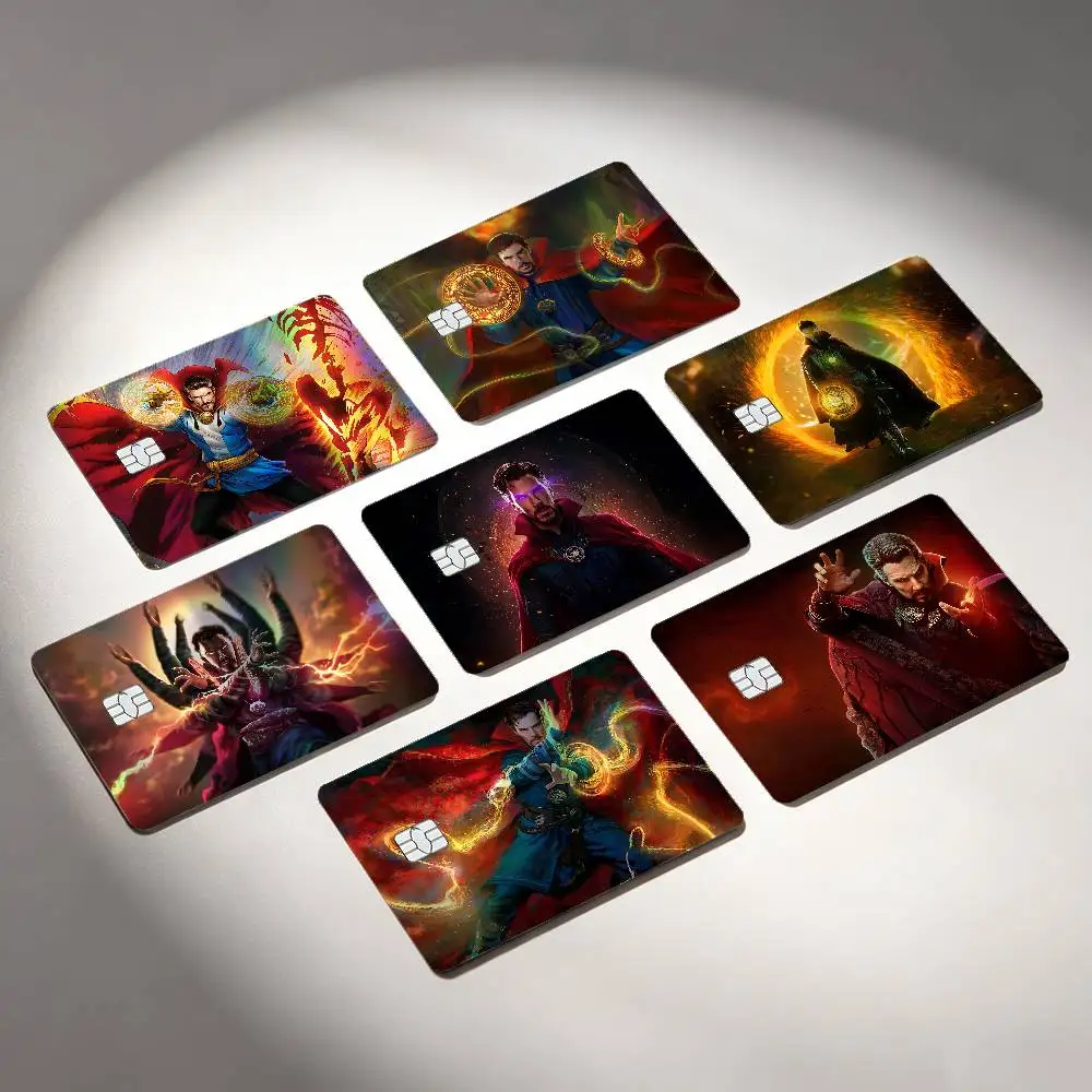 D-Doctor S-Strange Laser Reflective Card Skin Sticker For Debit Credit Card