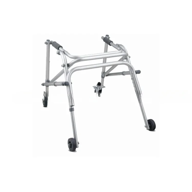 Patient walking training handrail