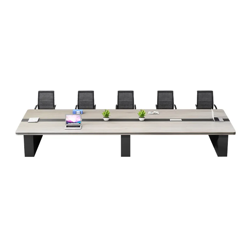 

Simple modern conference room rectangular desk