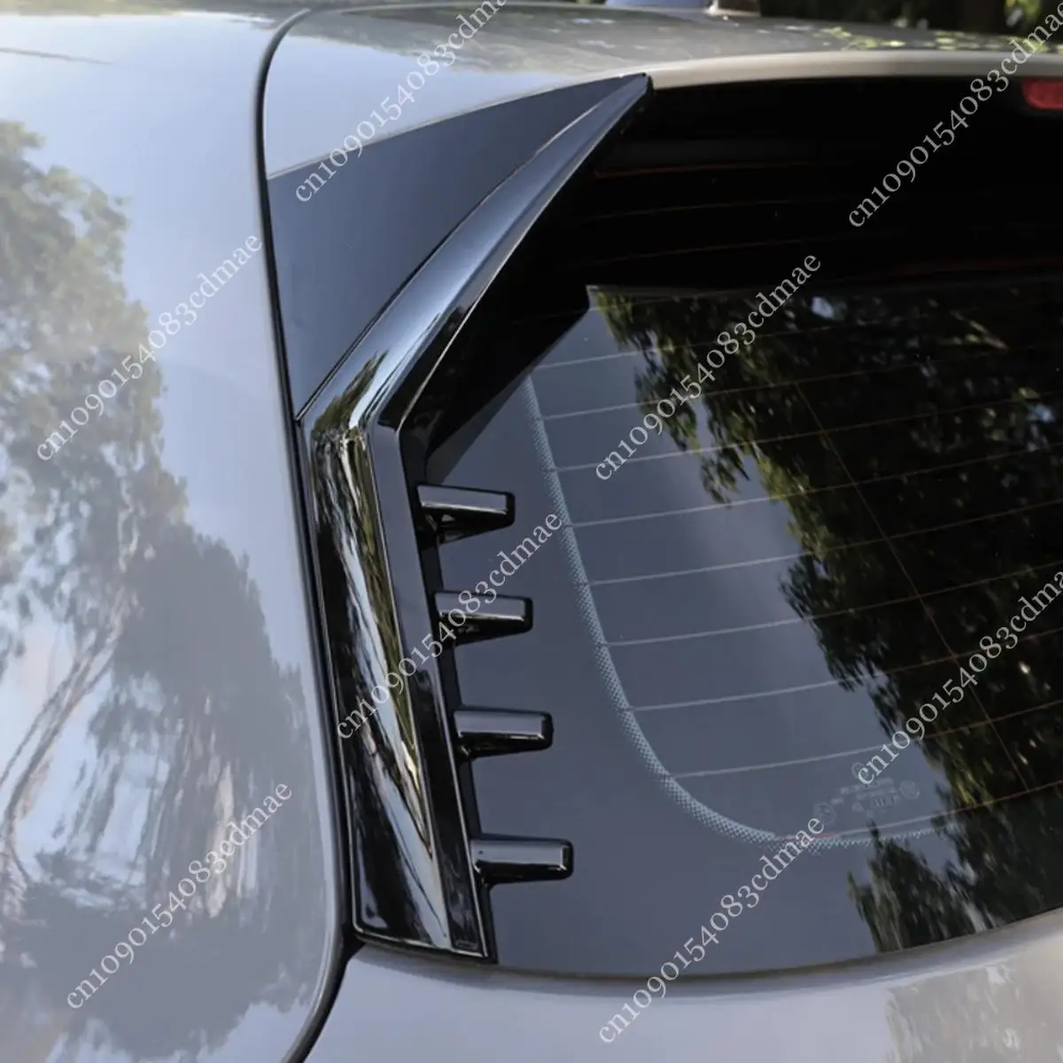 

Rear Side Splitter For Volkswagen Golf 8 MK8 GTI GTD TSI TDI 2020-2023 Window Spoiler Cover Sticker ASB Trim Body Kits Tuning