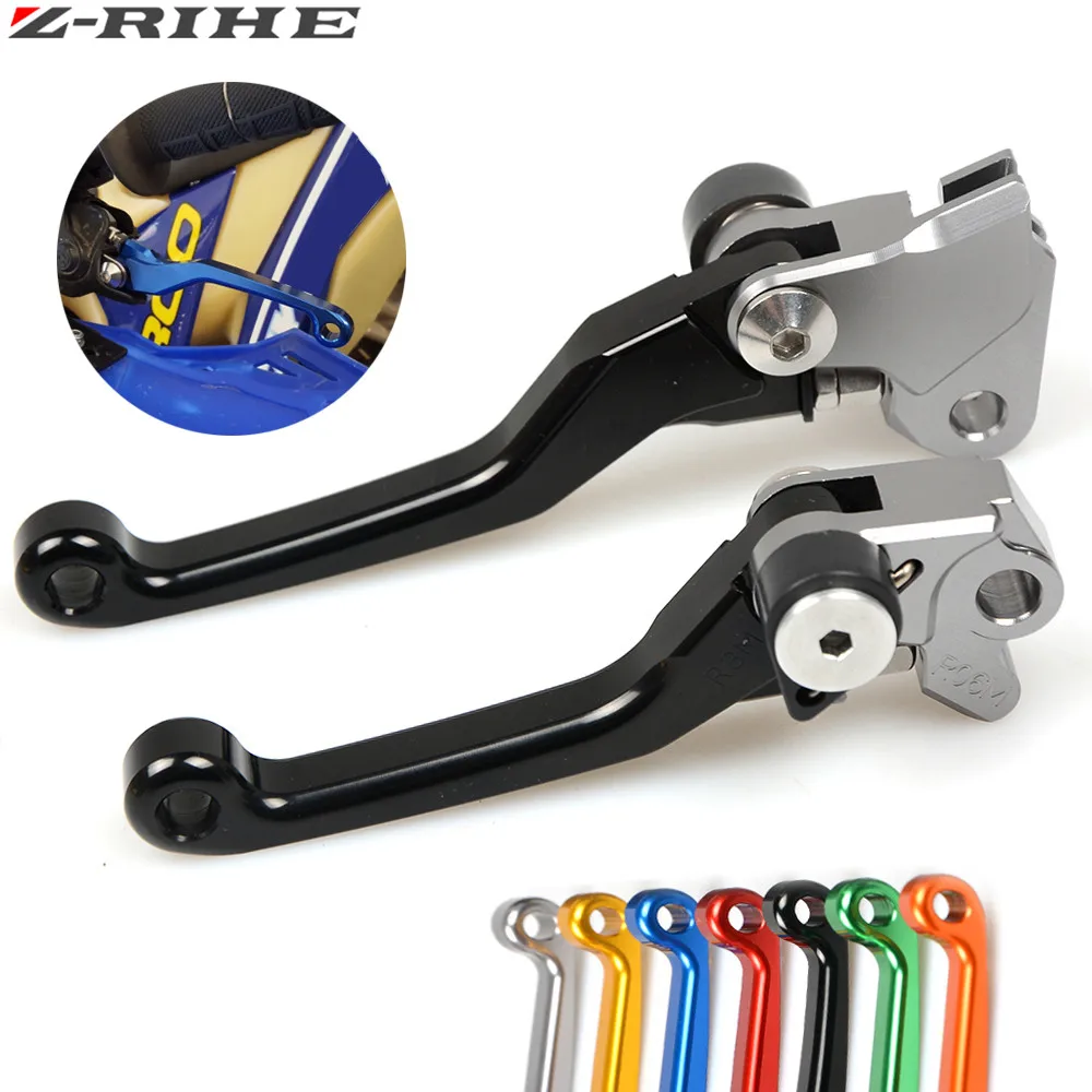 

Motorcycle CNC Pit Dirt Bike Motocross Brake Clutch Lever Levers Handle For Kawasaki KX250F KX 250F KX 250 F 2005 2006 2007-2012