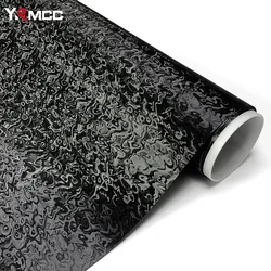 PET Carbon Fiber Sticker Ghost Black Modified Film Waterproof Car Body Tuning Decoration Carbon Film Motorcycle Auto Accessories