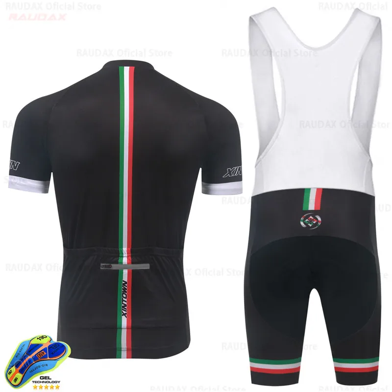 2022 Italy Cycling Jersey Set Summer Cycling Clothing MTB Bike Clothes Uniform Maillot Ropa Ciclismo Man Cycling Bicycle Suit