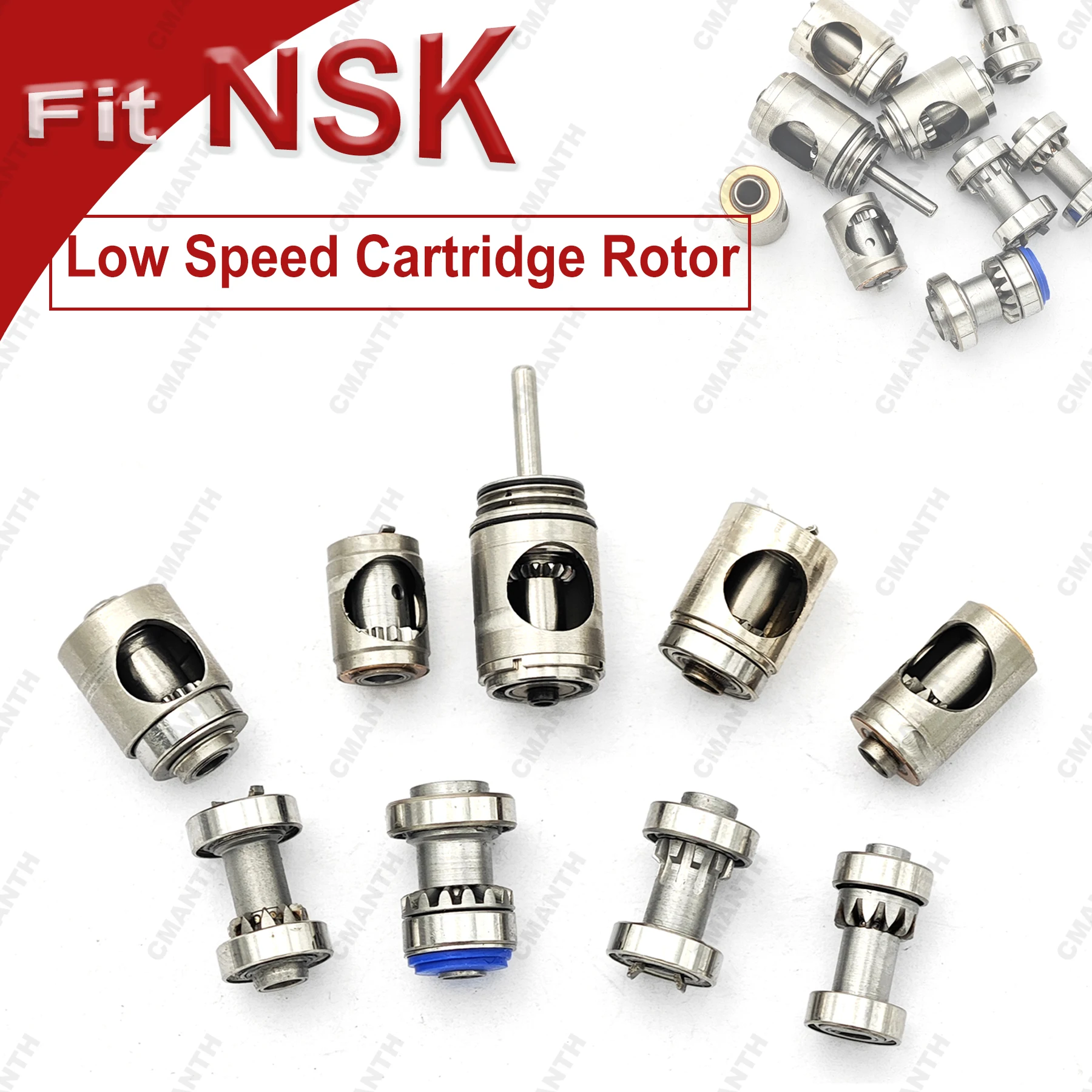 Dental Turbine Cartridge Air Rotor For NSK Low Speed Contra Angle Handpiece  1:5 1:1 Dentistry Accessories Various Models