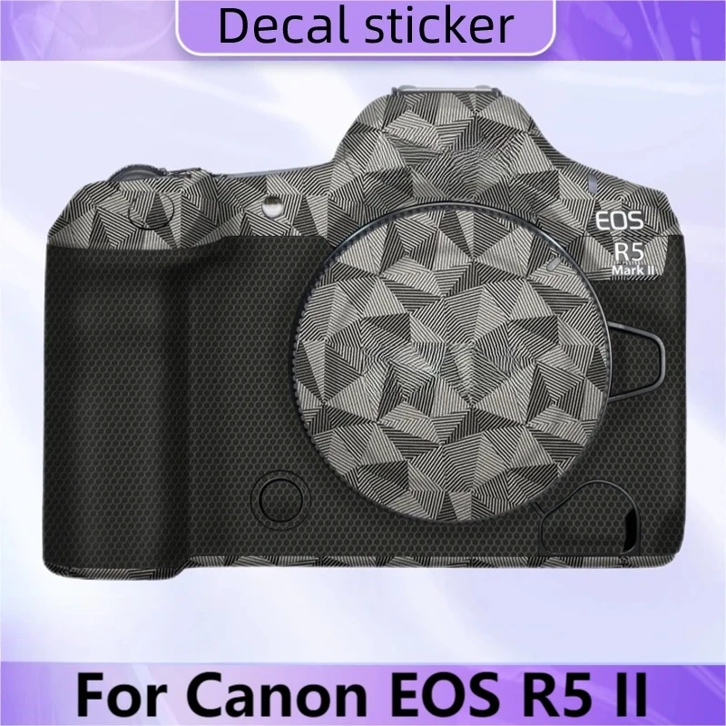 

Для Canon EOS R5 II Наклейка на корпус камеры Защитная наклейка на кожу Виниловая пленка Защитная пленка от царапин R5 Mark II R52
