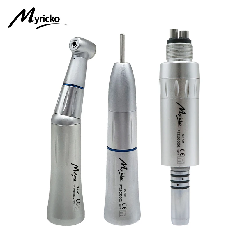 

Dental Internal Channel Handpiece Kits Contra Angle Low Speed Straight Airotor 2 / 4 Holes Air Motor Turbine Dentistry Material