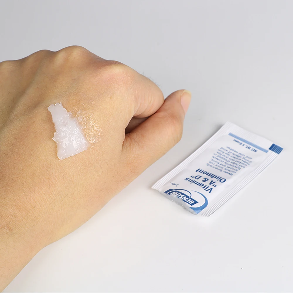 10/50/100pcs Tattoo Aftercare Cream Care Lotion Anti Scar Vitamin Ointment A&D Tattoo Body Art Beginner Repair Paste Healing